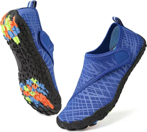 Zapatos acuáticos para niños y niñas, suela ligera y cómoda, fácil de caminar, calzado acuático y deportivo antideslizante (tallas ToddlerLittle