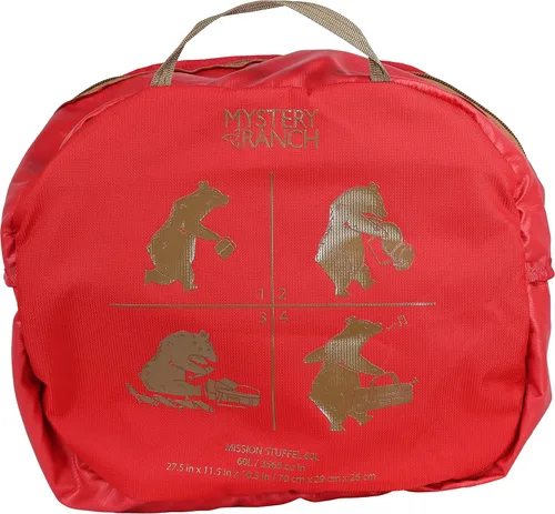Miniatura 3 de MYSTERY RANCH Mission Stuffel - Bolsa de viaje convertible para un fácil uso de viaje, Cereza