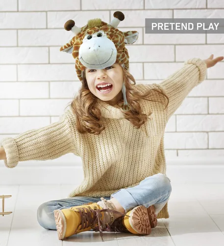 Miniatura 7 de Puzzled - Sombrero de mapache marrón de peluche - Sombrero súper suave y cálido con orejeras, gorro de invierno acogedor de forro polar para niños