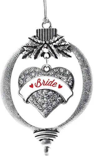 Miniatura 196 de Inspired Silver - Adorno con dije de hermana gemela - Adornos navideños de plata con circonitas cúbicas