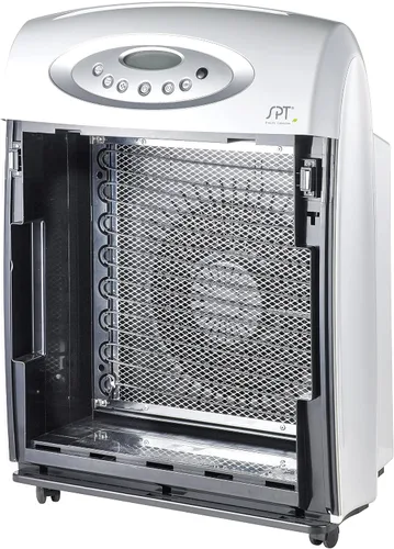 Miniatura 8 de SPT AC-9966 Filtro de aire con motor CC con plasma, ionizador, HEPA y motor de CC (captura humo, polvo, polen, PM2.5, bacterias y humo)