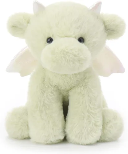Miniatura 10 de Apricot Lamb Dragón Negro de Peluche Suave para Niños, Juguetes de Peluche Lindos y Suaves para Niña y Niño, Dragón Negro Esponjoso de Peluche Negro