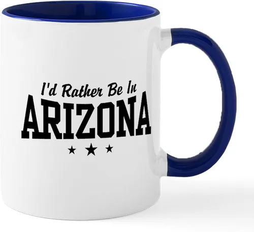 Miniatura 46 de CafePress ARIZONA Mugs Taza de café de cerámica de 11 oz (11.0 fl oz)