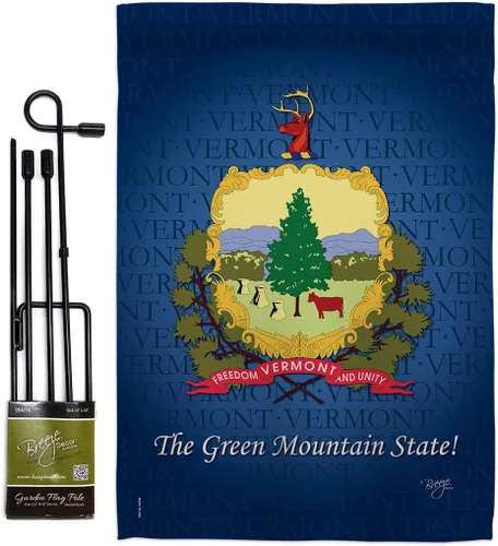 Miniatura 7 de Bandera de jardín de Estados Unidos de Vermont Regional, Estados Unidos, Territorios de Estados Unidos, República de país, área particular, pequeña