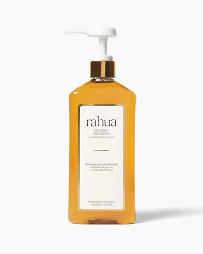 Rahua Champú clásico, champú hidratante vegano para mujeres y hombres, sin sulfatos, cuidado suave del cabello para todo tipo de cabello, aceite de