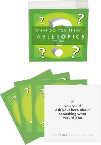Miniatura 2 de TABLETOPICS To Go - What Do You Think, juego