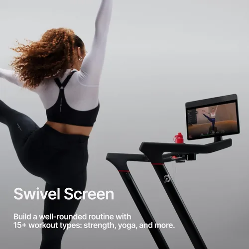 Miniatura 3 de Peloton Cross Training Tread, Treadmill for Running, Walking, and Hiking with Manual or Auto-Incline Options and Immersive 24” HD Touchscreen