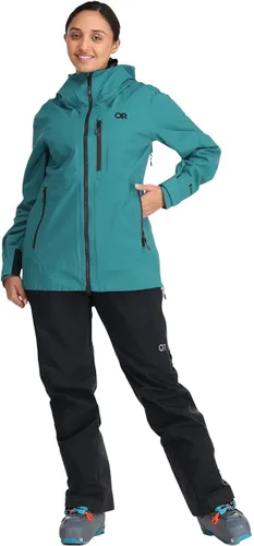 Miniatura 6 de Outdoor Research Chaqueta Hemispheres II para mujer, chaqueta de esquí transpirable GORE-TEX