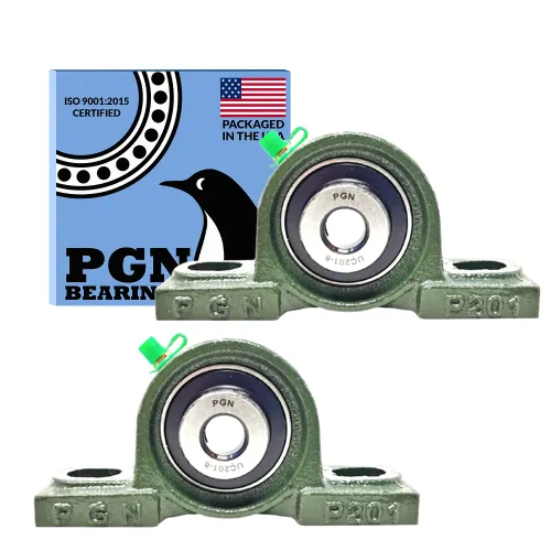 Miniatura 41 de PGN UCP210-32 - Cojinetes de bloque de almohada montados, rodamientos de acero cromado con diámetro de 2 pulgadas, autoalineación