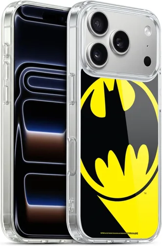 Miniatura 434 de Head Case Designs Funda de gel con licencia oficial de Batman DC Comics Bat Signal Logos [protección de grado militar] compatible con Apple iPhone 7