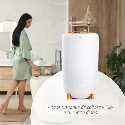 Miniatura 6 de Zadro Calentador de Toallas Calientes Grande con Temporizador Cubo Calentador de Toallas Eléctrico para Baño con Apagado Automático Calentador