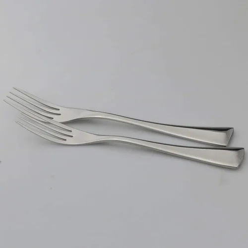 Miniatura 6 de Juego de cubiertos de acero inoxidable 18/10, cuchillo de carne dentado, plateado pulido espejo, servicio para 1