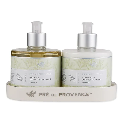 Miniatura 3 de Pre de Provence Collection Loción de manos emoliente suave y sedosa enriquecida con manteca de karité, verbena, 11 onzas líquidas