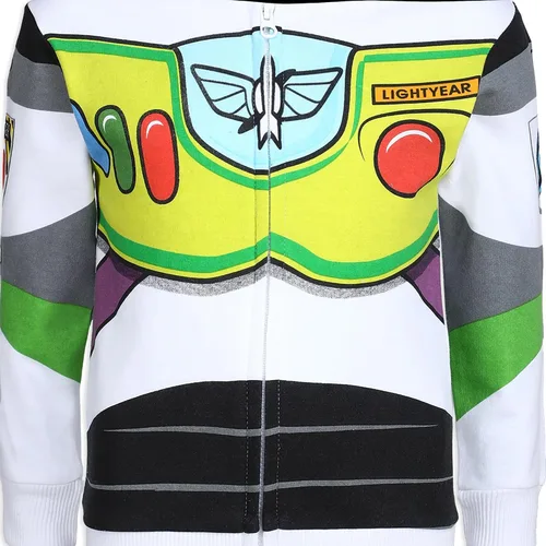 Miniatura 3 de Disney Toy Story Woody or Buzz Lightyear - Sudadera con capucha y cremallera para niños pequeños