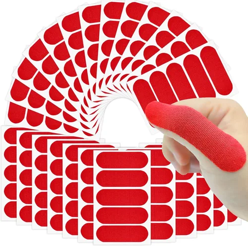 Miniatura 7 de Birllaid 120 piezas de cinta adhesiva para pulgar de bolos, cinta adhesiva para dedos de bolos, cinta adhesiva para pulgar para jugadores de bolos