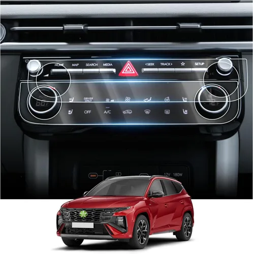 Miniatura 24 de 3 protectores de pantalla para trajes para Hyundai Tucson/Santa Cruz 2022+ accesorios de vidrio templado 9HD compatible con Hyundai Tucson/Santa