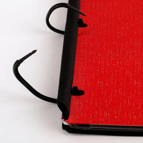 Miniatura 6 de Five Star Flex 29328 - Cuaderno recargable + aplicación de estudio, papel rayado universitario, anillos TechLock de 1 pulgada, bolsillos, pestañas