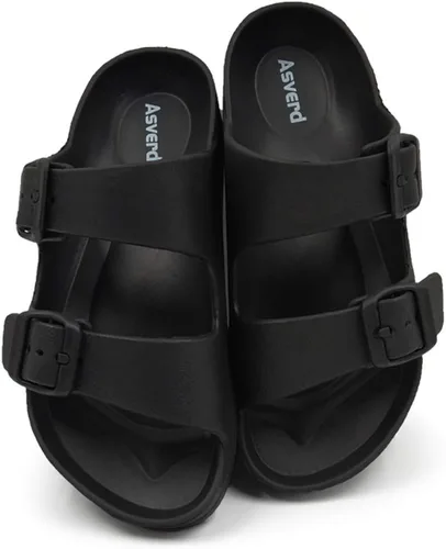 Miniatura 5 de Asverd Kids - Sandalias de doble hebilla con ajustable de arco ASKID068