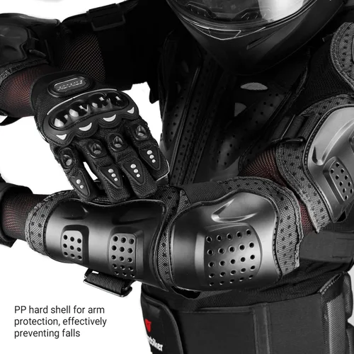 Miniatura 6 de HEROBIKER - Chaqueta de armadura completa para motocicleta, protección para la columna y el pecho, equipo de motocross, protector para motocicleta