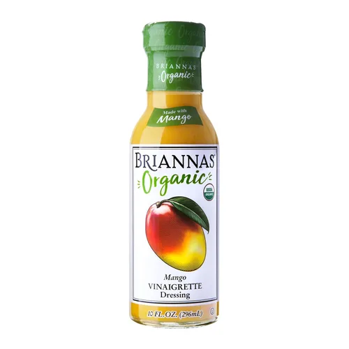 Miniatura 17 de BRIANNAS - Aderezo orgánico de vinagreta de miel y jengibre - Aderezo de ensalada certificado Kosher y orgánico hecho con ingredientes de primera