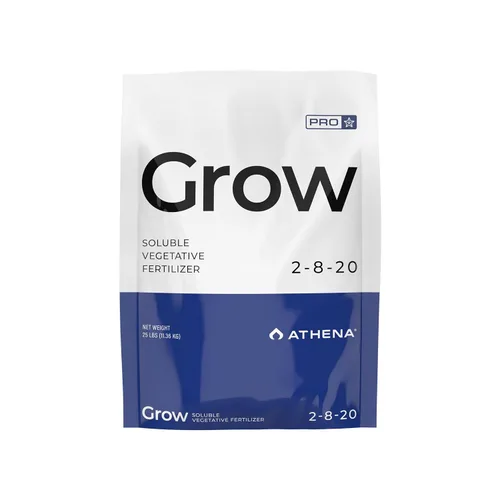 Miniatura 8 de Athena Pro Grow Fertilizante hidropónico soluble en seco para el crecimiento vegetativo Alimento vegetal con NPK 2-8-20 Nutrientes de grado