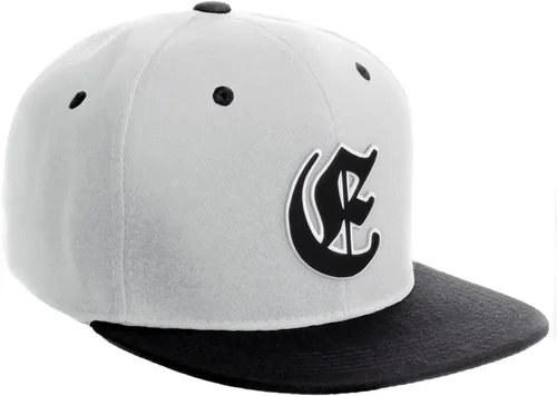 Miniatura 1566 de Daxton Gorra clásica con visera de billete plano con letras del alfabeto inglés antiguo de la A a la Z