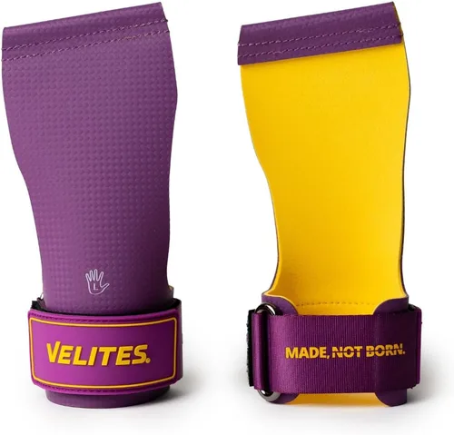 Miniatura 2 de Velites I Guantes Ultra Quad libres de magnesio I Manoplas para levantamiento de pesas I para entrenamiento cruzado o atletas de gimnasia I Mejora