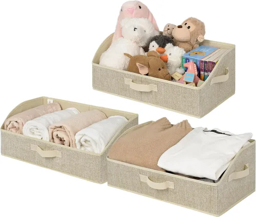 Miniatura 20 de GRANNY SAYS Contenedores de almacenamiento para armario, organizadores de ropa y contenedores de almacenamiento, cajas de almacenamiento Gris Oscuro