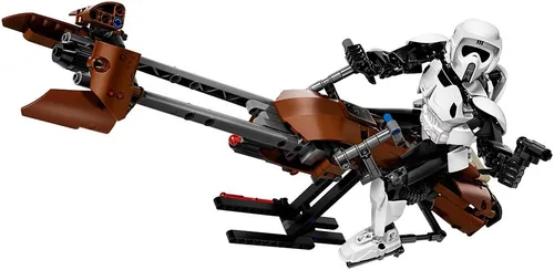 Miniatura 2 de Juego de construcción Star Wars Scout Trooper & Speeder Bike de Lego (75532)