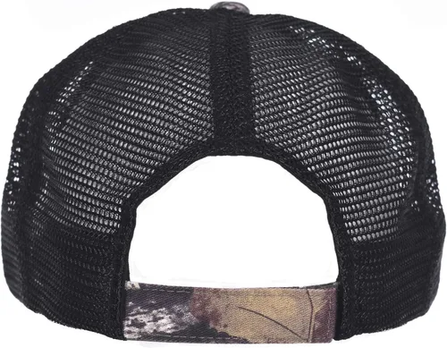 Miniatura 4 de Gorra con logo de Ford de la bandera de cuadros para hombre con malla de camuflaje ajustable