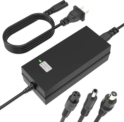 Miniatura 7 de EVAPLUS PowerFast - Adaptador de corriente de 42 V y 2 A, conector en línea de 3 clavijas para mod de bolsillo deportivo y Dirt Quad, adaptador