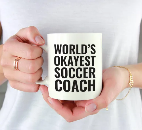 Miniatura 3 de Andaz Press Taza de café de 11 onzas, regalo de broma para profesores, entrenador de fútbol más bueno del mundo, paquete de 1, divertida taza