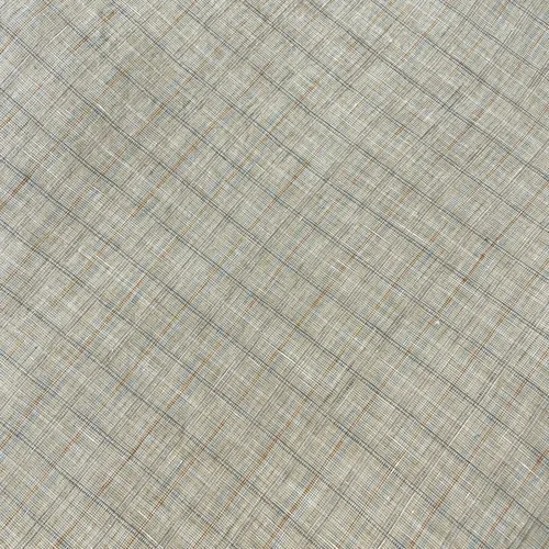 Miniatura 2 de Tela de cuadros pequeños de lino beige, calidad premium y versátil, ideal para manualidades, ropa y decoración del hogar