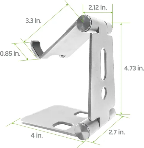 Miniatura 6 de Cellet Soporte de escritorio para teléfono celular, soporte, base compatible con todos los teléfonos inteligentes, iPhones, Samsung Galaxy Note