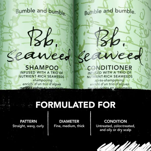Miniatura 5 de Bumble and bumble. Seaweed Hydrating Shampoo Gently Cleanses Without Stripping Improves Scalp Hydration Sulfate Cleanser Free For Fine to