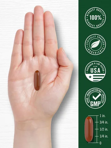 Miniatura 7 de Carlyle Cápsulas blandas de lecitina de girasol 2400 mg 200 píldoras Ricas en fosfatidilcolina Sin OMG, sin soja, suplemento sin gluten