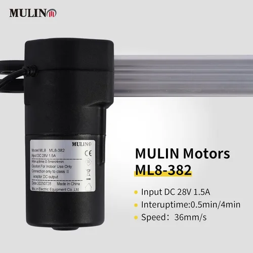 Miniatura 2 de Motor reclinable eléctrico de repuesto con cable modelo ML8-382 Actuador lineal para sofá, silla elevadora, sofá, asiento de masaje