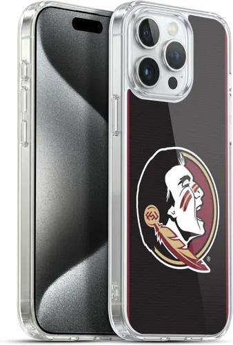 Miniatura 155 de Head Case Designs Funda de gel suave FSU Seminoles de la Universidad Estatal de Florida con licencia oficial compatible con Apple iPhone 13 Pro Max