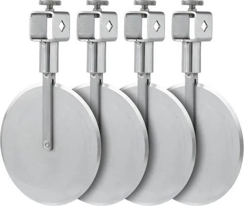 Miniatura 5 de Ateco Cortador de masa ajustable de varias ruedas con cerradura - 2.2 pulgadas de diámetro, borde acanalado
