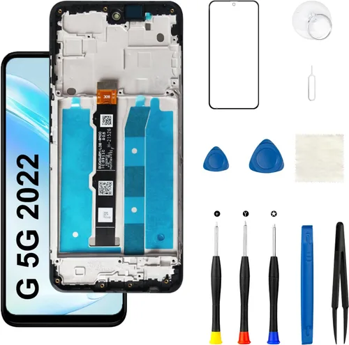 Para Moto G 5G 2022 Reemplazo de pantalla con marco G 2022 XT2213-1 XT2213-3 XT2213DL Pantalla táctil LCD Digitalizador Asamblea Kits de