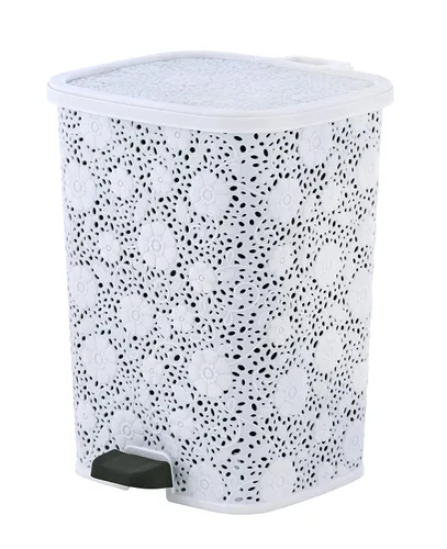 Miniatura 7 de Bote de basura Step On Beige 6 Litro