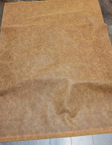 NAT Leathers | Ternera Acorn cuero sintético vegano suave de poliuretano (aprobado por Peta) | 1 yarda (36 pulgadas de largo x 54 pulgadas de