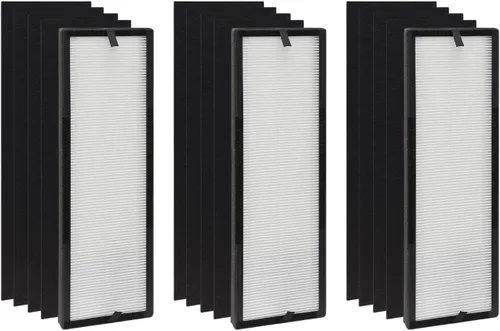 Miniatura 8 de Nispira NEA-F1 NEA-C1 Filtro True HEPA Filtro de Carbón Activado Reemplazo Para Eureka NEA120 Toshiba Smart WiFi Danby DAP143AW-UV DAP143BAB-UV