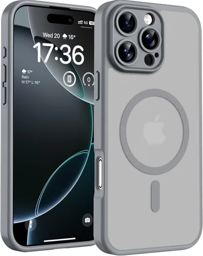 Miniatura 162 de TOCOL Funda magnética 3 en 1 para iPhone 14 Pro, mejorada [protección completa de cámara] con 2 protectores de pantalla, funda de grado militar Azul