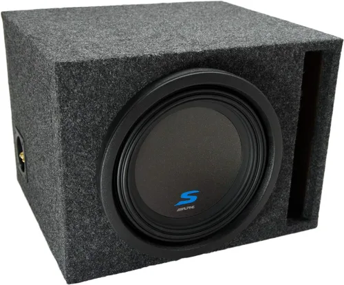 Miniatura 11 de American Sound Connection Alpine Bundle compatible con Universal Car S-W10D2 Type S Dual 10" Custom Loaded Sub Box Enclosure Sin amplificador