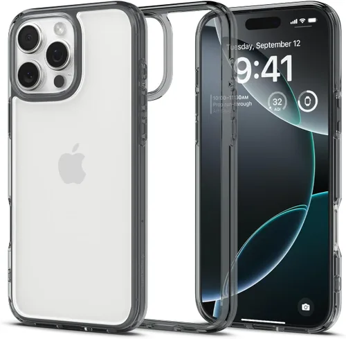 Miniatura 90 de Spigen Funda para iPhone 12 Mini, ultra híbrida, sin anillo magnético, antiamarilleo, transparente
