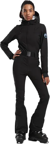 GSOU SNOW Traje de esquí para mujer, traje de nieve delgado de una pieza, chaqueta de nieve, impermeable, resistente al viento, deportes al aire