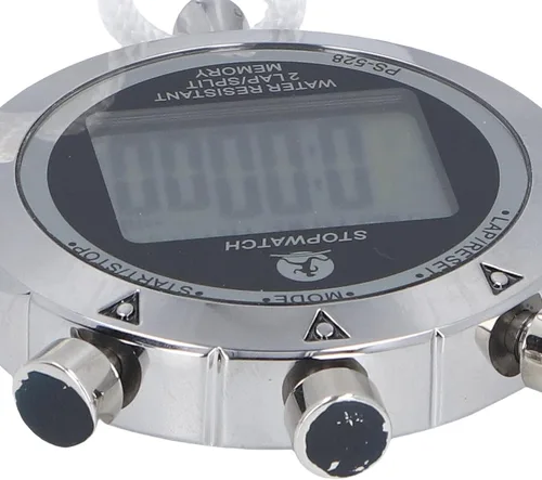 Miniatura 5 de RiToEasysports Cronómetro cronómetro, cronómetro digital de mano de 0.01 segundos con calendario de alarma para correr, fútbol, fitness