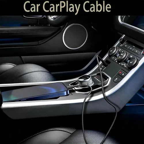 Miniatura 3 de Cable de carga corto USB A a USB C de 1.5 pies, cable de carga Carplay para iPhone 17/16/15, iPhone 17E/16E, 15/16/17 Pro Max 15 16 Plus, iPad 10ª