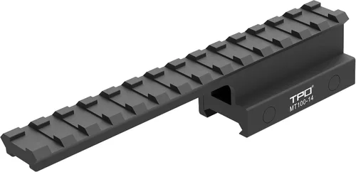 Miniatura 2 de 14-Slot Picatinny Rail Riser Mount (1"/0.83"/0.5" Height), 5.7" Length Flat Top Mount Adapter and Riser Mount